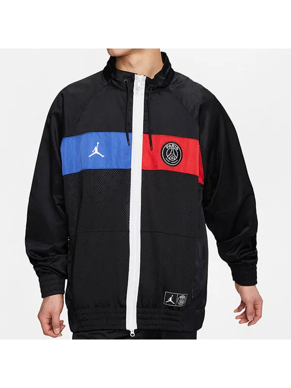 Куртка Air Jordan Paris Saint-Germain FLIGHT SUIT Jacket Black — изображение 3 из 4, черный