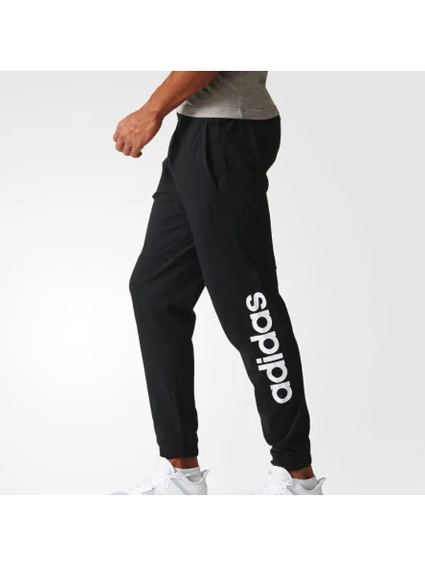Спортивные штаны adidas Training Sports Knit Long Pants Black — изображение 3 из 4, черный