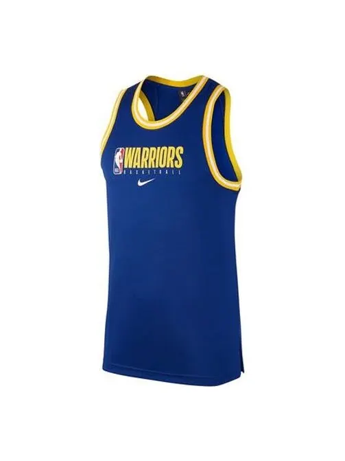 Спортивная футболка golden state warriors dri-fit nba jersey vest blue Nike — изображение 1 из 2, синий