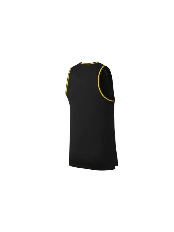 Спортивная футболка nba dri-fit los angeles lakers sports basketball jersey/vest black Nike — изображение 2 из 4, черный