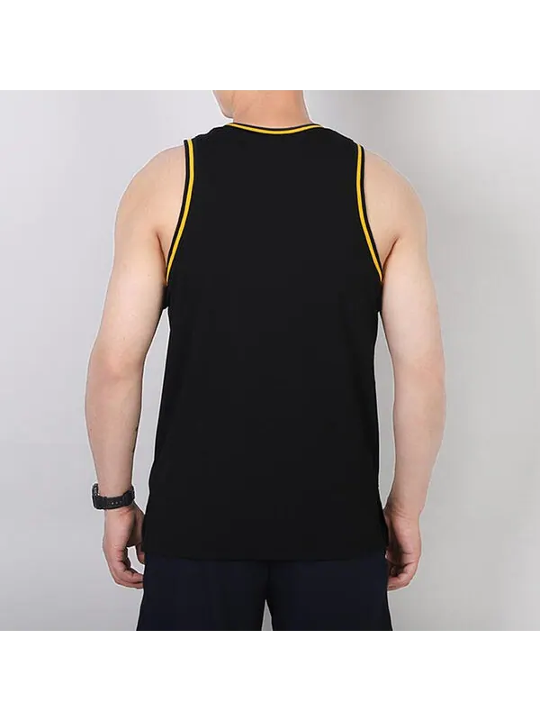 Спортивная футболка nba dri-fit los angeles lakers sports basketball jersey/vest black Nike — изображение 4 из 4, черный