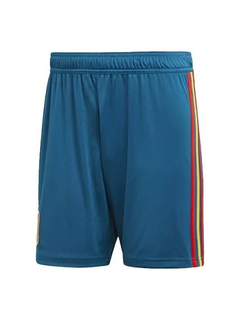 Шорты rfcf training shorts 'blue marine' Adidas — изображение 1 из 4, синий/красный/желтый
