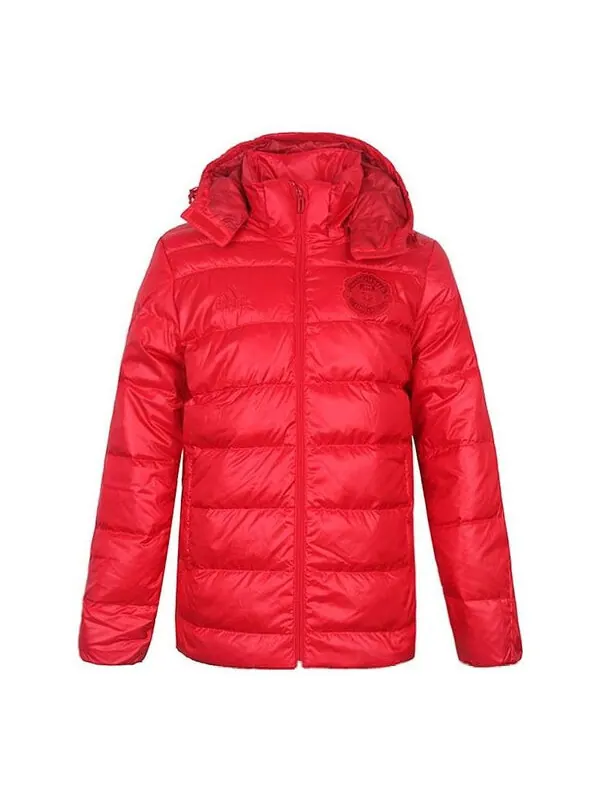 Пуховик adidas Manchester United Winter Jacket — изображение 1 из 2, красный