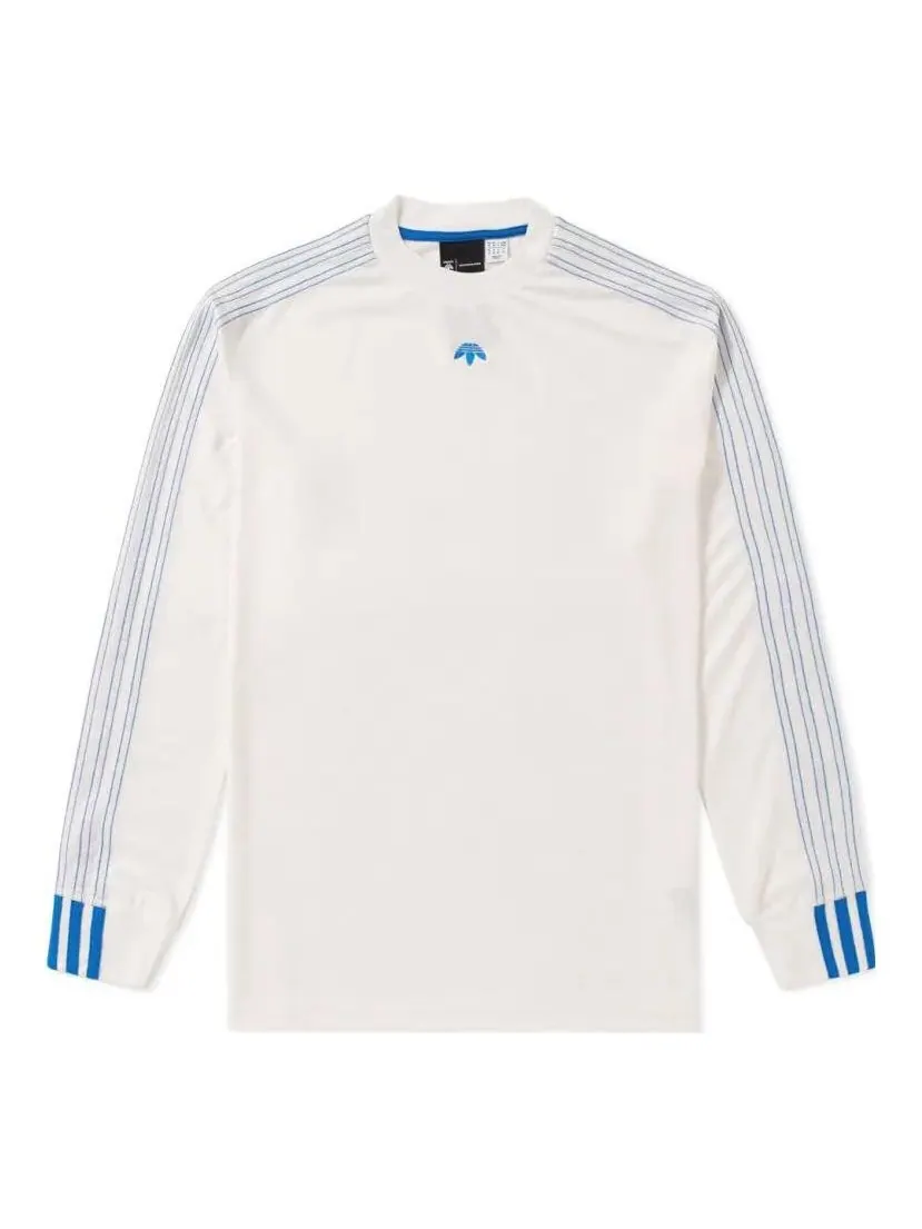 Футболка с длинным рукавом Adidas originals x Alexander Wang — изображение 1 из 4, белый/синий
