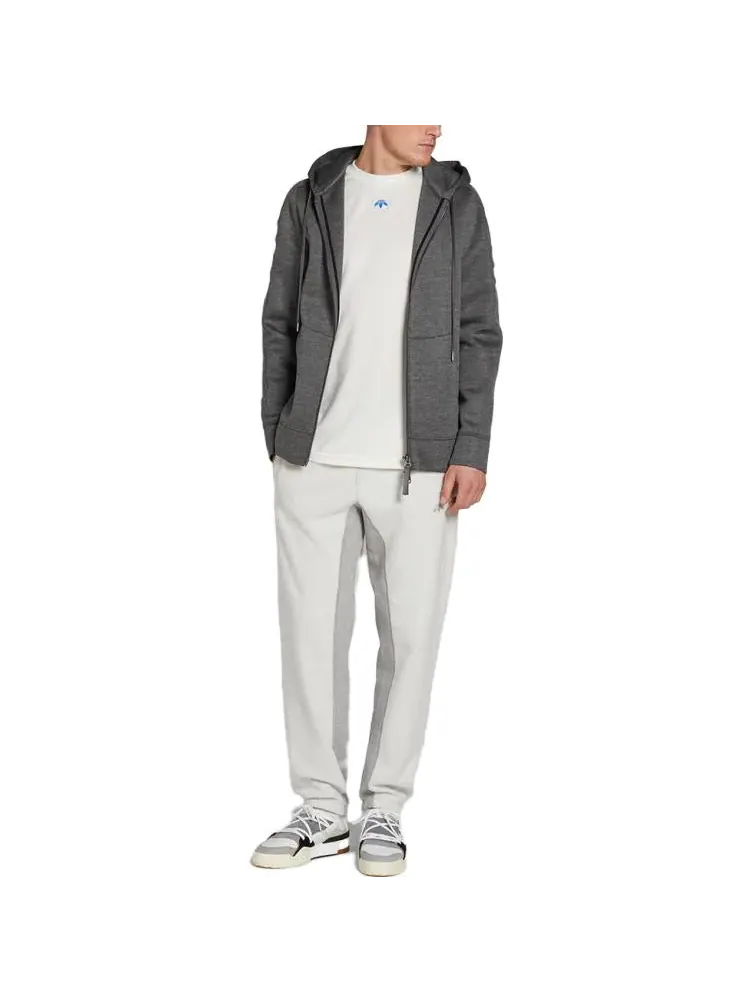 Футболка с длинным рукавом Adidas originals x Alexander Wang — изображение 2 из 4, белый/синий