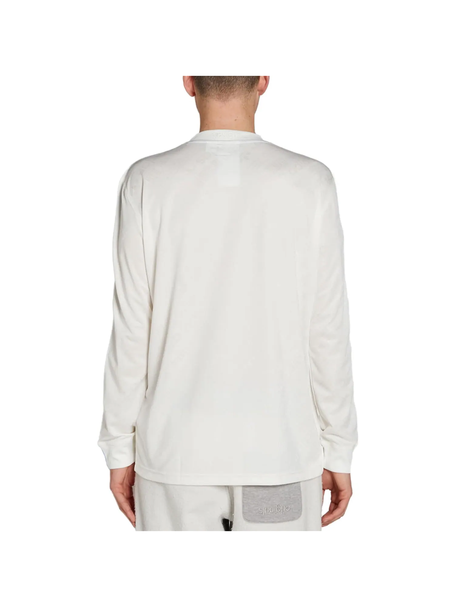 Футболка с длинным рукавом Adidas originals x Alexander Wang — изображение 4 из 4, белый/синий