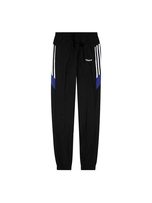 Спортивные штаны adidas originals Zipper Bundle Feet Fleece Lined Sports Pants Black — изображение 1 из 4, черный