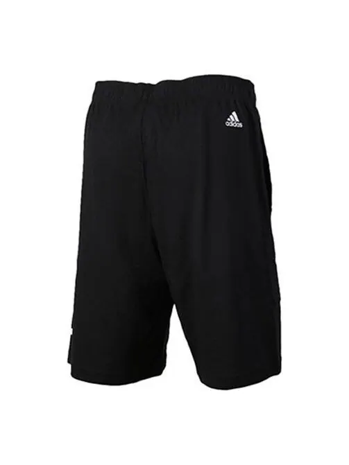Шорты ess lin shor sj sports knit shorts black Adidas — изображение 1 из 4, черный