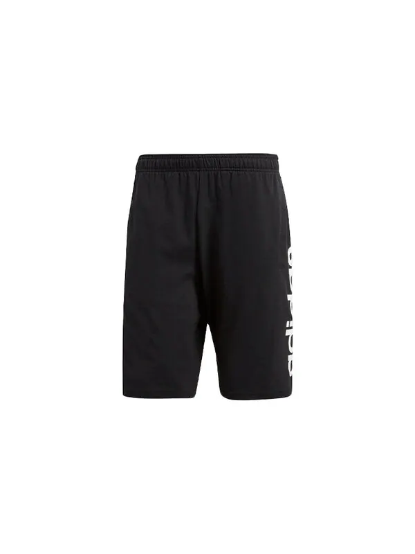 Шорты ess lin shor sj sports knit shorts black Adidas — изображение 2 из 4, черный