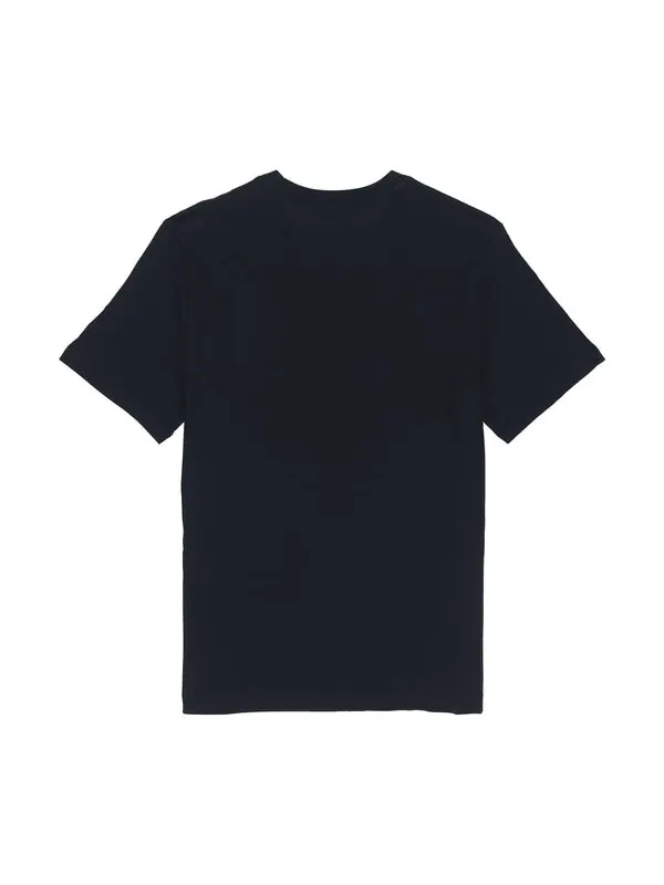 Футболка Nike Sportswear Solid Color Embroidered Logo Micro Mark Round Neck Casual Short Sleeve — изображение 2 из 3, мульти