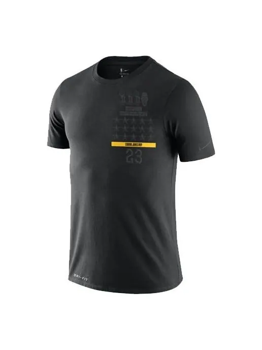 Футболка dri-fit mvp lebron james 'mvp yellow 'black' Nike — изображение 1 из 2, черный