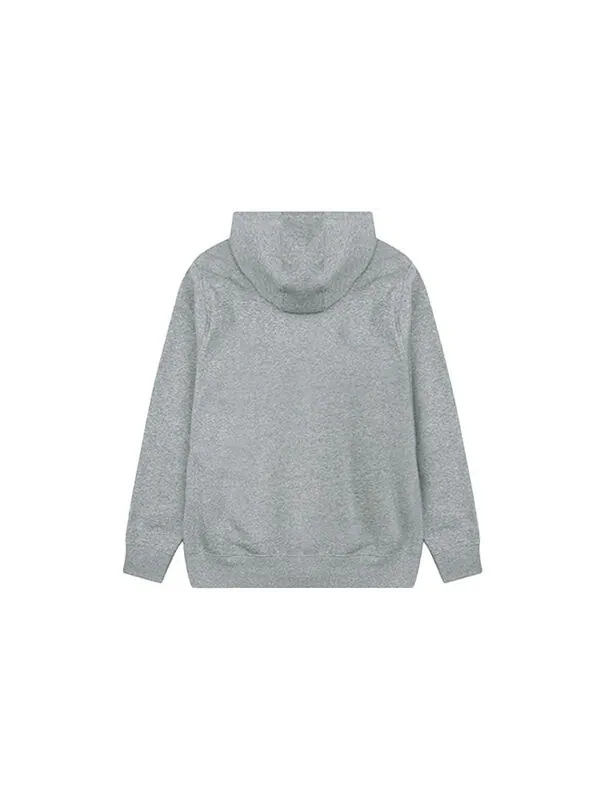Куртка Nike Casual Sports Solid Color Zipper hoodie Jacket Gray — изображение 2 из 4, серый