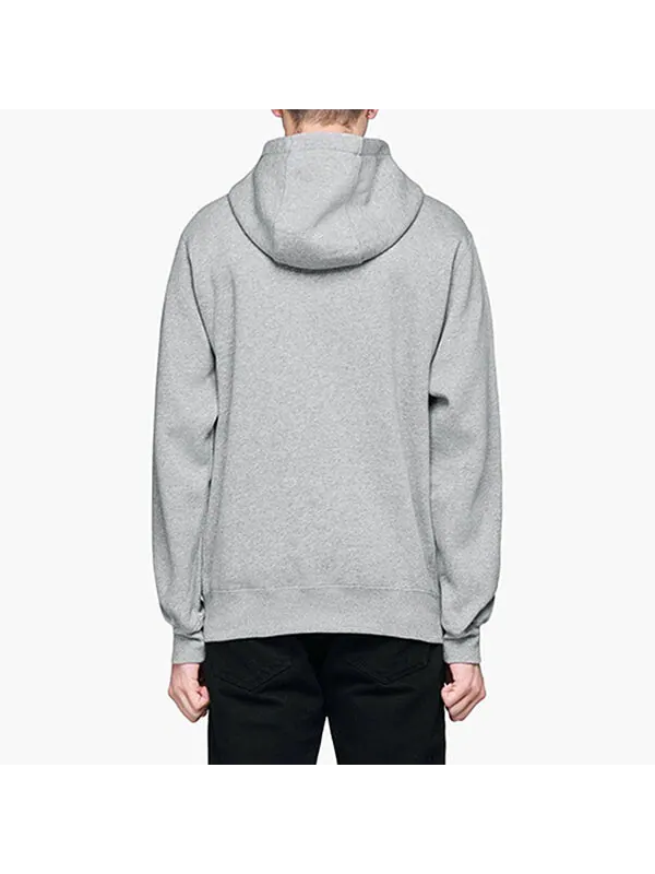 Куртка Nike Casual Sports Solid Color Zipper hoodie Jacket Gray — изображение 4 из 4, серый