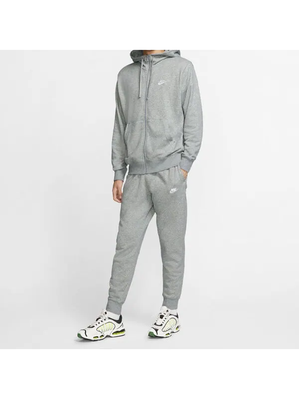 Куртка спортивная Nike Sweet Shirt French Terry Full Zip — изображение 3 из 4, серый