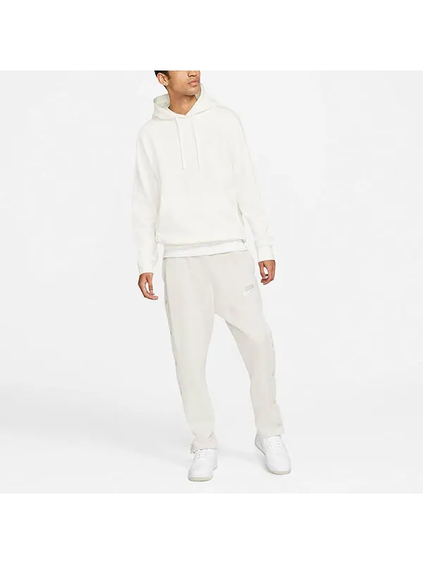 Толстовка Nike MENS Sportswear Club Fleece Sports White — изображение 3 из 3, белый