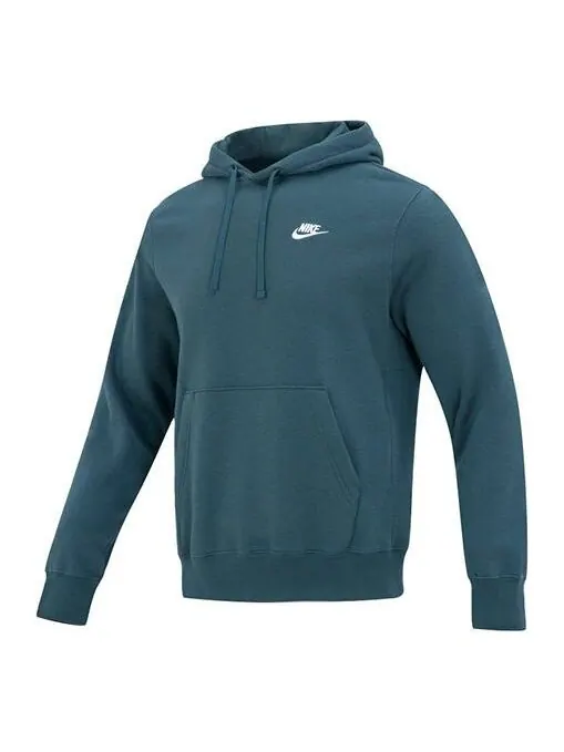 Толстовка Nike knitted hooded pullover sports casual sweatshirt 'Green' — изображение 1 из 3, зеленый/мульти
