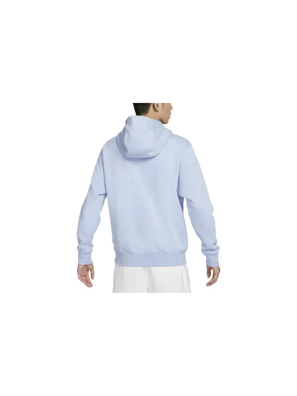 Толстовка Nike Sportswear Club Fleece Pullover Hoodie 'Blue' — изображение 2 из 3, синий/мульти