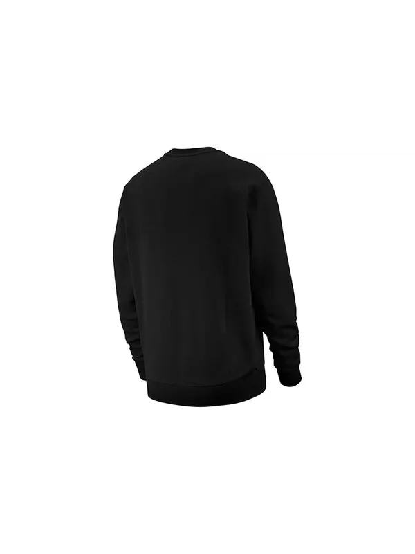 Толстовка Nike Sportswear Club Small Logo Long Sleeves Men's Black — изображение 2 из 4, черный
