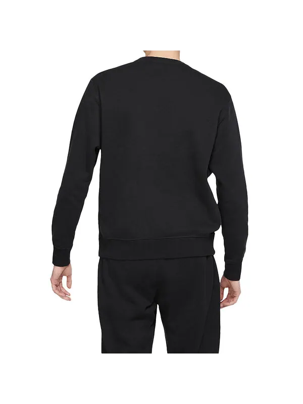 Толстовка Nike Sportswear Club Small Logo Long Sleeves Men's Black — изображение 4 из 4, черный