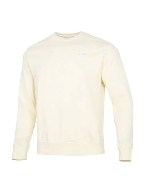 Толстовка Nike Sportswear Club French Terry Logo White — изображение 1 из 4, белый
