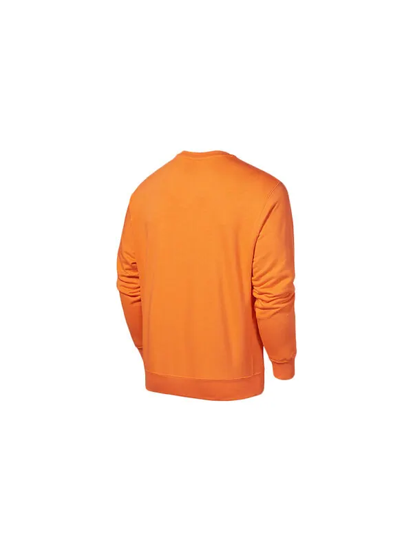Толстовка Men's Nike Sportswear NSW Club French Terry Casual Sports Round Neck Orange — изображение 2 из 4, оранжевый