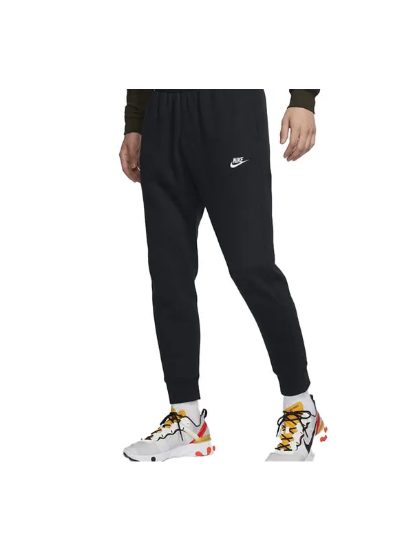 Брюки sportswear club fleece trousers black Nike — изображение 4 из 4, черный