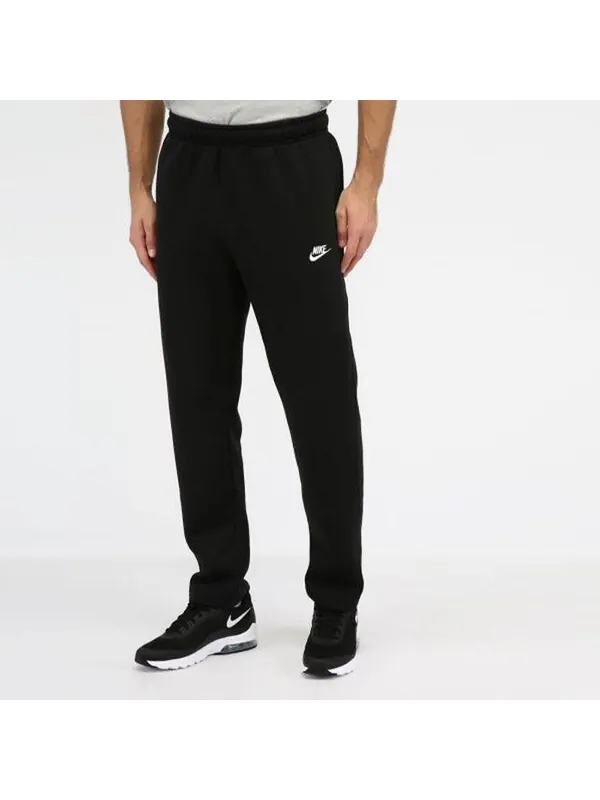 Брюки men's sportswear club pant oh bb logo 'black' Nike — изображение 3 из 4, черный
