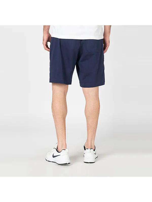Шорты gym casual sports basketball running shorts navy blue dark blue Nike — изображение 4 из 4, синий