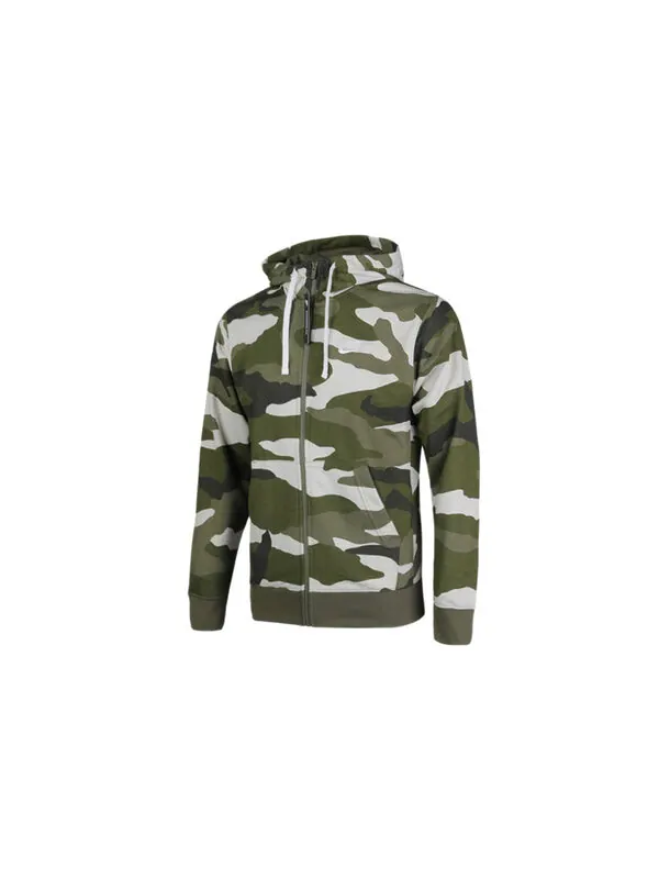 Куртка Nike Camouflage Street Style Long Sleeves Hoodies Green — изображение 3 из 4, зеленый