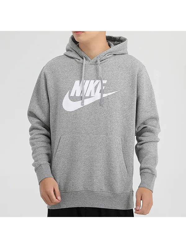 Толстовка Men's Nike Knit Gray — изображение 2 из 4, серый