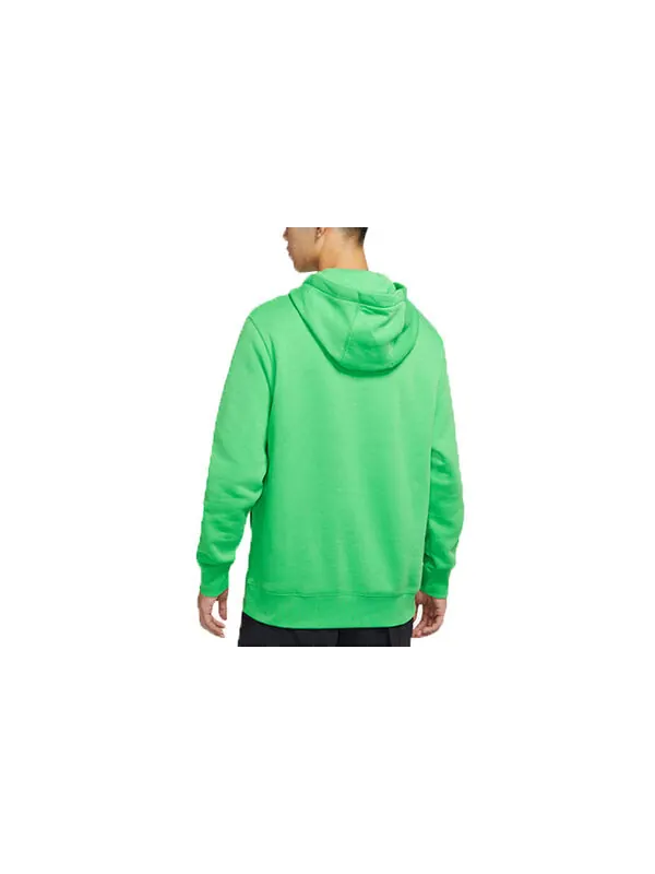 Толстовка Nike Sportswear Club Fleece Large Logo Printing Grass Green — изображение 2 из 3, мульти
