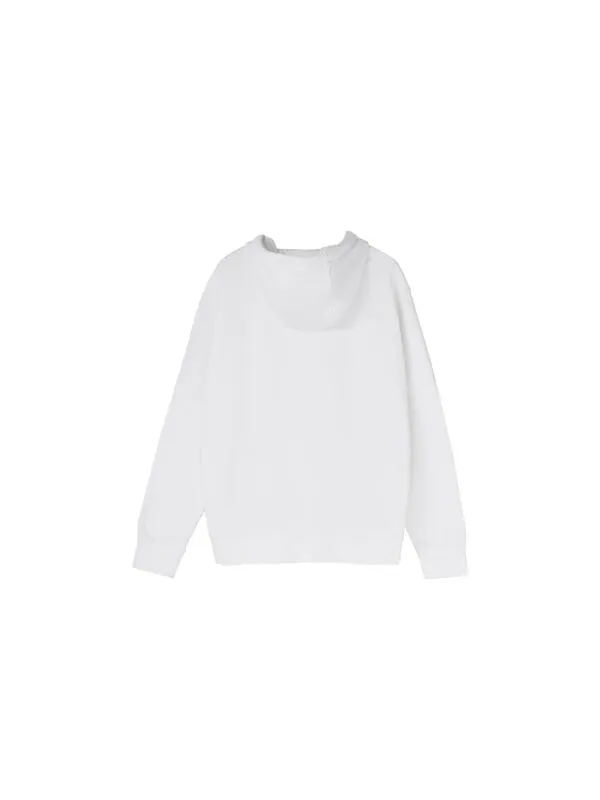 Толстовка Men's Nike Club Fleece Printing White — изображение 2 из 4, белый