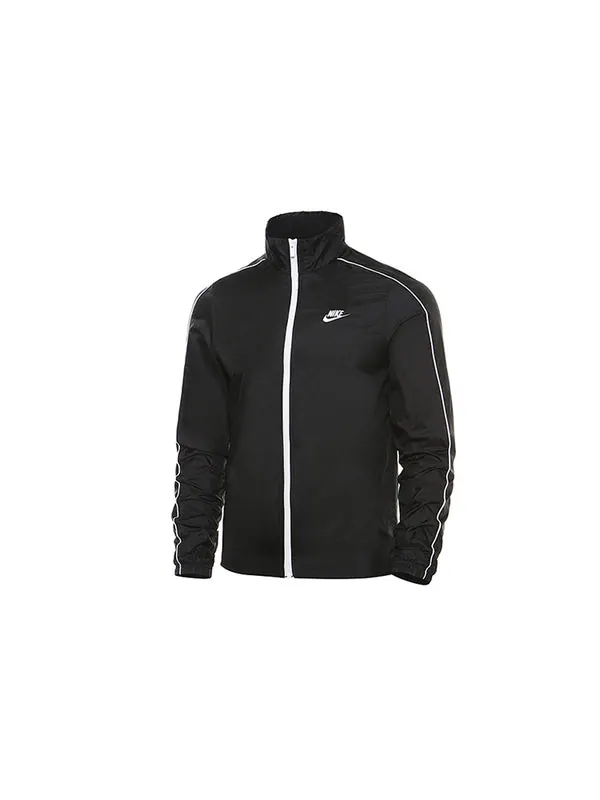 Костюм outdoor sports training ventilate suit male black Nike — изображение 2 из 4, черный