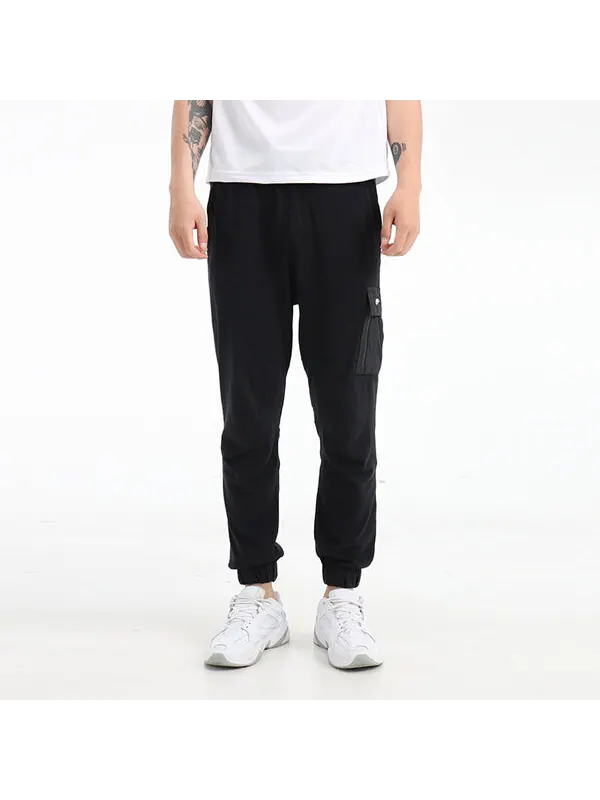 Брюки men's slim fit cargo casual sports pants/trousers/joggers black Nike — изображение 4 из 4, черный
