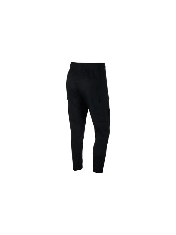 Брюки men's sportswear cargo big pocket casual black long pants/trousers Nike — изображение 2 из 4, черный