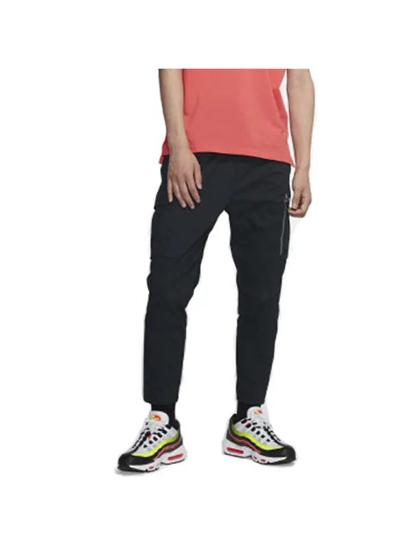 Брюки men's sportswear cargo big pocket casual black long pants/trousers Nike — изображение 4 из 4, черный