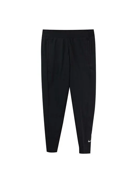 Спортивные брюки w nk essential, теплые, с флисовой подкладкой, быстросохнущие, повседневные, длинные, Nike, черный