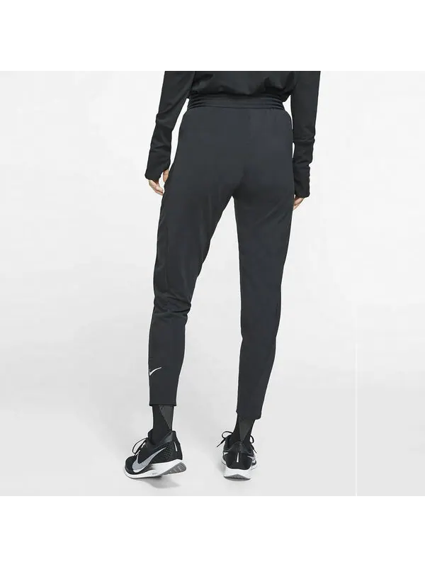 Спортивные брюки w nk essential, теплые, с флисовой подкладкой, быстросохнущие, повседневные, длинные, Nike, черный