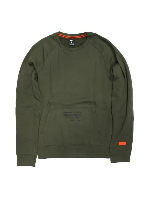 Толстовка Nike LeBron Men's LS Round Neck Sweater Green — изображение 1 из 4, зеленый