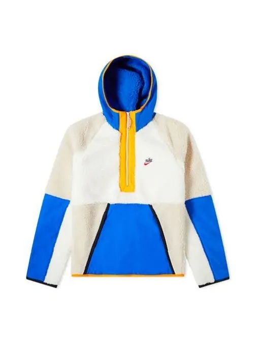Толстовка Nike MENS Sportswear Jacket Sail Royal Blue/White — изображение 1 из 1, мульти