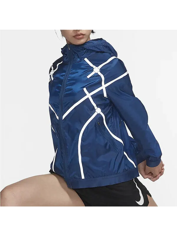 Куртка как w nk city rdy jkt куртка hd coastal blue Nike — изображение 3 из 4, синий