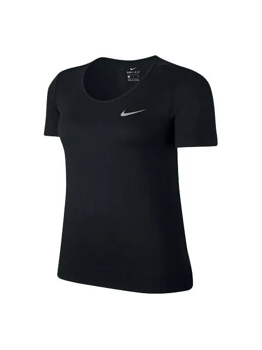 Футболка бесконечный бег тренажерный зал короткий рукав Nike — изображение 1 из 4, черный