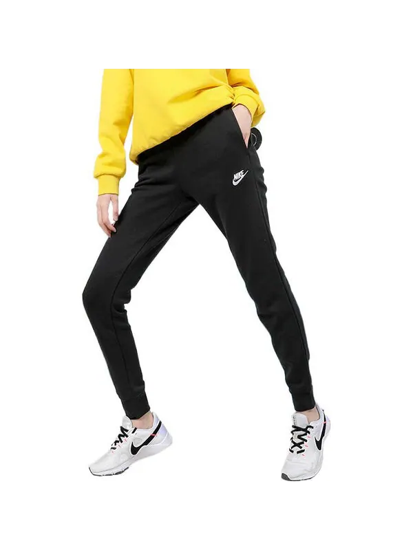 Спортивные штаны как w sportswear essential pant reg flc Nike — изображение 3 из 4, черный