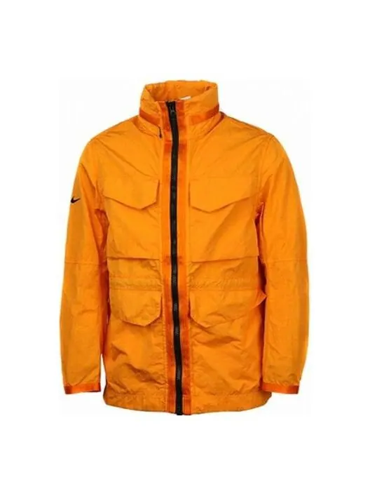 Куртка Nike Sportswear Tech Pack Stand Collar Cargo Multiple Pockets Jacket Gold Yellow Goldyellow — изображение 1 из 3
