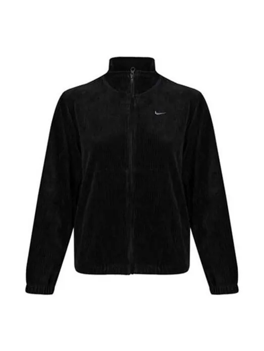 Куртка спортивная повседневная спортивная стойка воротник ретро куртка Nike — изображение 1 из 2, черный