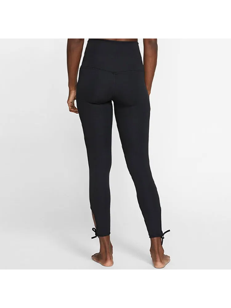 Леггинсы (WMNS) Nike Leggings 'Black' — изображение 3 из 4, черный
