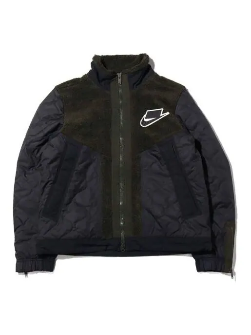 Куртка Nike MENS Sportswear Synthetic Cotton Jacket Black — изображение 1 из 2, черный