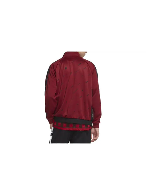 Куртка Men's Nike Sportswear Colorblock Logo Athleisure Casual Sports Jacket Red — изображение 2 из 2, мульти