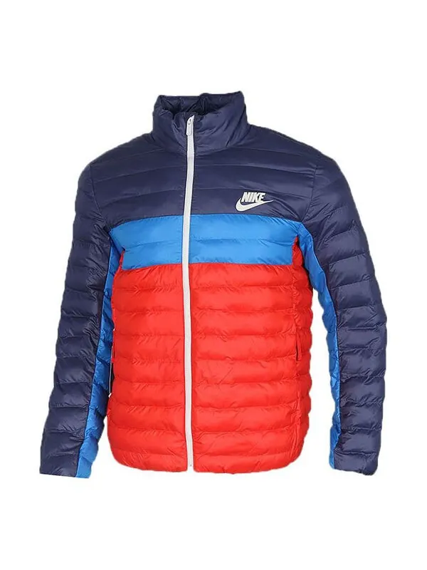 Куртка sportswear synthetic-fill windproof jacket colorblock Nike — изображение 1 из 2, красный
