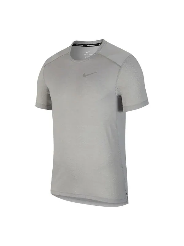 Футболка Nike Dri-FIT Breathe Rise 365 HB GX Short Sleeve Shirt 'Grey' — изображение 1 из 3, серый/мульти